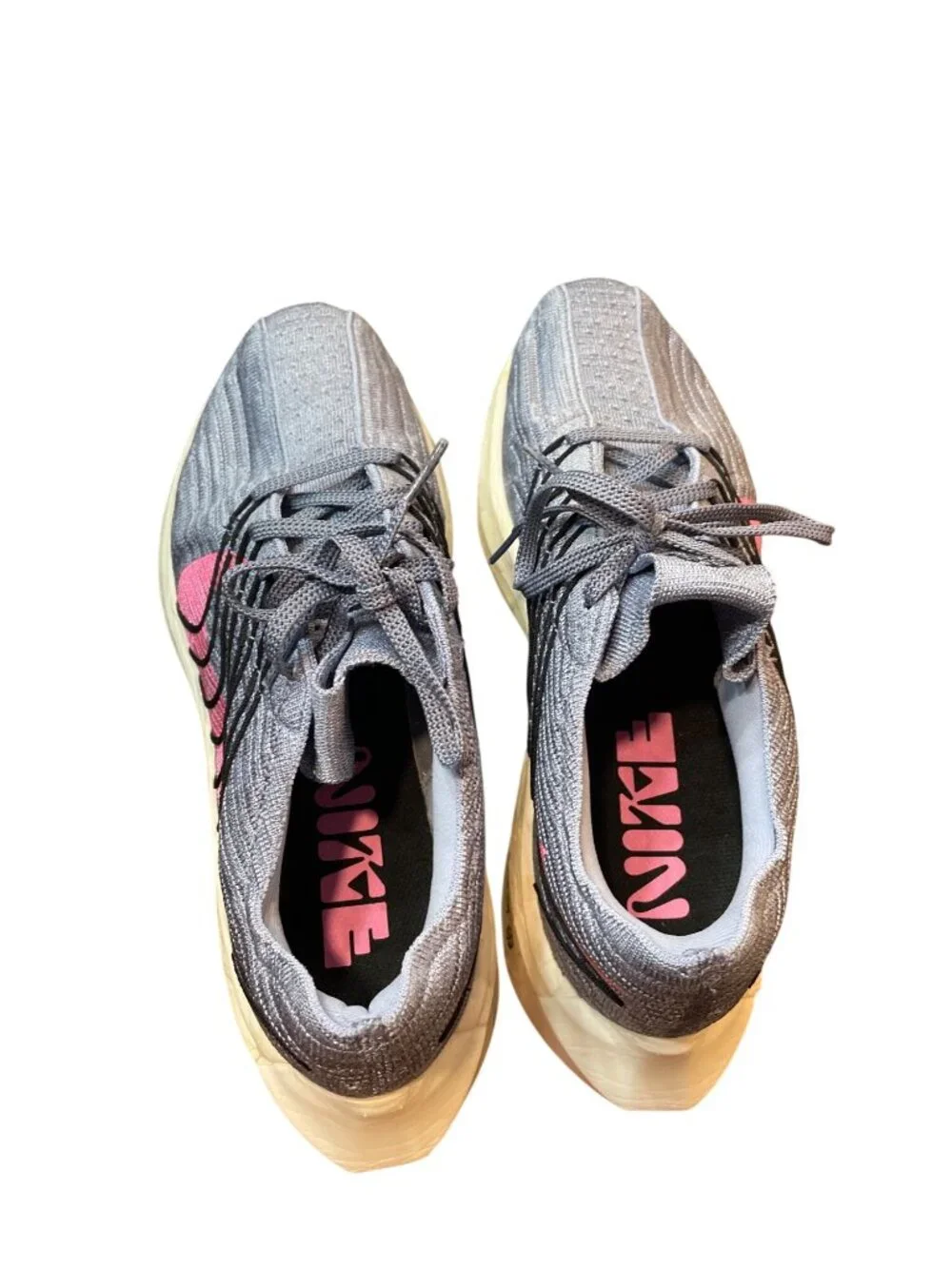Nike PegasusTurbo mens blue pink low top running sneakers sz 9.5 SKU 10-484
